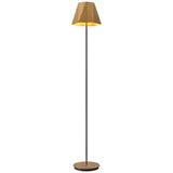 Facet Large Floor Lamp Louro Freijo By Accord, ,| Casa Di Luce Lighting