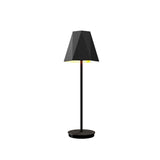 Facet Large Table Lamp By Accord, Color: Organic Lead Grey, ,| Casa Di Luce Lighting
