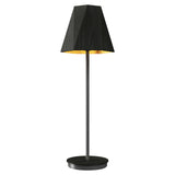 Facet Large Table Lamp Charcoal Small By Accord, , | Casa Di Luce Lighting
