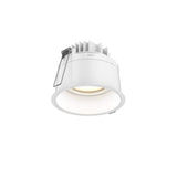 Facet Multi-Voltage Regressed Gimbal Downlight by Dals - White