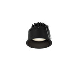 Facet Regressed Gimbal Downlight by Dals - 2 Inch, Black