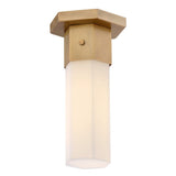 Facet Small Flush Mount - Heritage Brass - by Hinkley