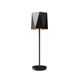Facet Table Lamp By Accord, Color: Organic Black, ,| Casa Di Luce Lighting