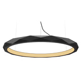 Facetado 1354 Pendant Light By Accord, Color: Organic Lead Grey, ,| Casa Di Luce Lighting