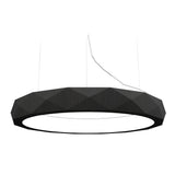 Facetado Pendant Light By Accord, Color: Organic Black, Size: Small, Medium, Large, ,| Casa Di Luce Lighting