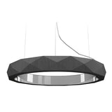 Facetado Pendant Light By Accord, Color: Organic Lead Grey, Size: Small, Medium, Large, ,| Casa Di Luce Lighting
