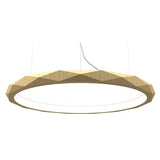 FACETADO PENDANT LIGHT BY ACCORD, COLOR: SAND, , | CASA DI LUCE LIGHTING