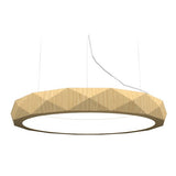 FACETADO 1357 PENDANT LIGHT BY ACCORD, COLOR: SAND, , | CASA DI LUCE LIGHTING