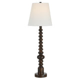 Famar Floor Lamp Faux Black Marble By Renwil Main View 1
