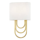 Farah Wall Sconce - Aged Brass