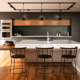 Faria Track Head Black By Kuzco Lifestyle View