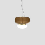 Faro Ceiling Light By Vistosi, Size: Small, Finish: Brass, Color: Terra