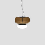 Faro Ceiling Light By Vistosi, Size: Small, Finish: Matte Black, Color: Terra