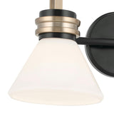 Farum Wall Sconce 2 Lights Black Champange BronzeBy Kichler Detailed View
