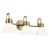 Farum Wall Sconce 3 Lights Champage Bronze By Kichler