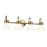 Farum Wall Sconce 4 Lights Champage Bronze By Kichler