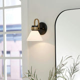 Farum Wall Sconce Black Champagne Bronze By Kichler Lifestyle View