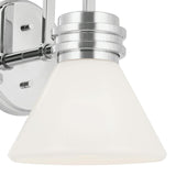 Farum Wall Sconce Chrome By Kichler Detailed View