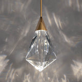 Fazzoletto Mini Pendant Aged Brass By Schonbek Beyond - Lifestyle View
