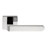 Fedra Door Lever in Polished Chrome by Colombo Design