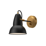 Felix Wall Sconce — Aged Gold/Matte Black