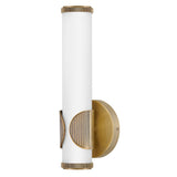 Femi Medium LED Sconce - Lacquered Brass - by Hinkley