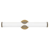 Femi Medium LED Vanity - Lacquered Brass - by Hinkley