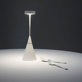 Fenex Portable Lamp By Zava Luce, Finish: Matte Pure White