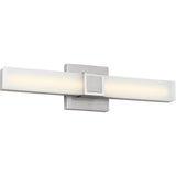 Fentress LED Vanity Light — 18 Inch, Brushed Nickel