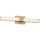 Fentress LED Vanity Light — 24 Inch, Satin Brass
