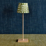 Fermoie Wicker Fabric Lampshade by Zafferano, lifestyle view 1