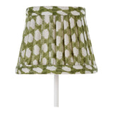 Fermoie Wicker Fabric Lampshade by Zafferano, Green Wicker