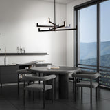 Ferrous 4CCT LED Chandelier By WAC Lighting Lifestyle View