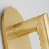 Fielle Wall Sconce Natural Brass Medium By Visual Comfort Modern Detailed View