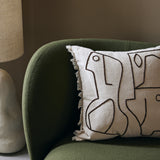 Figure Cushion By Ferm Living -Lifestyle View