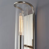 Fillmore Wall Sconce By Hudson Valley, Finish: Polished Nickel, Size: Large