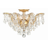 Filmore Semi Flush Mount 19'' Antique Gold