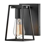 Filmore Small Single Light Vanity - Black - by Hinkley