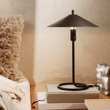 Filo Round Table Lamp Black View By Ferm Living Lifestyle View