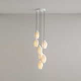 Fin Pendant Grouping 7 Lights By Original BTC With Light 15