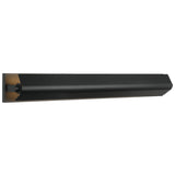 Finneas Vanity Light Large Black By Matteo - Front View