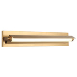 Finneas Vanity Light Medium Aged Gold Brass By Matteo