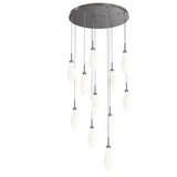 Fiori Multi-Light Pendant By Hammerton, Number Of Lights: 11 Light, Finish: Graphite