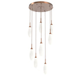 Fiori Multi-Light Pendant By Hammerton, Number Of Lights: 8 Light, Finish: Burnished Bronze