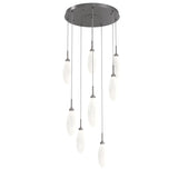 Fiori Multi-Light Pendant By Hammerton, Number Of Lights: 8 Light, Finish: Graphite