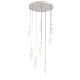 Fiori Multi-Light Pendant By Hammerton, Number Of Lights: 8 Light, Finish: Metallic Beige Silver