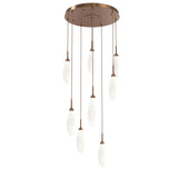 Fiori Multi-Light Pendant By Hammerton, Number Of Lights: 8 Light, Finish: Oil Rubbed Bronze