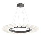 Fiori Ring Chandelier By Hammerton, Size: Large, Finish: Graphite
