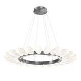 Fiori Ring Chandelier By Hammerton, Size: Large, Finish: Gunmetal