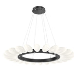 Fiori Ring Chandelier By Hammerton, Size: Large, Finish: Matte Black